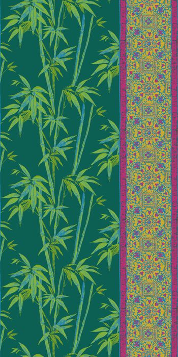 民族花纹印花印花华亿平台图片