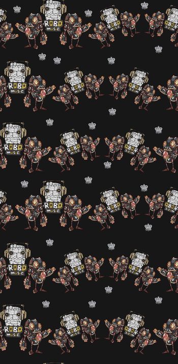 430204-流行时尚个性男装太空机器人数码印花