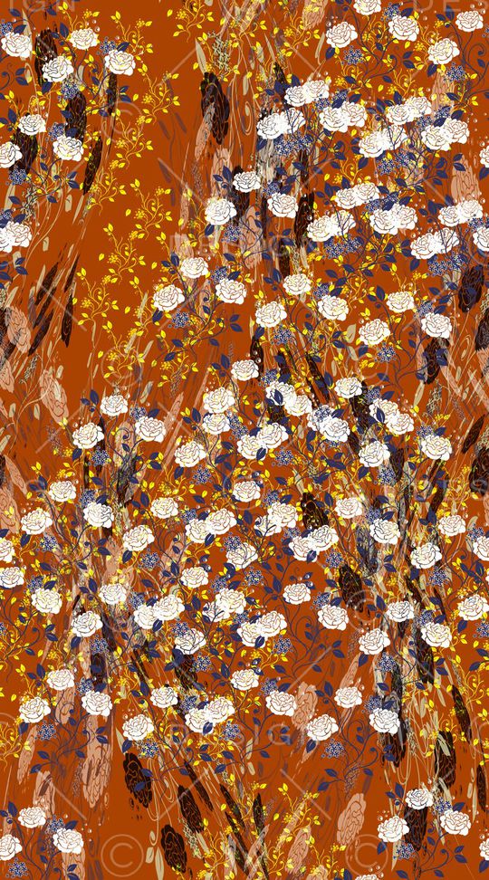 名族风印花华亿平台图片