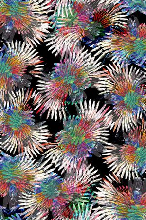 抽象印花华亿平台图片