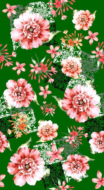 高端大气印花华亿平台图片