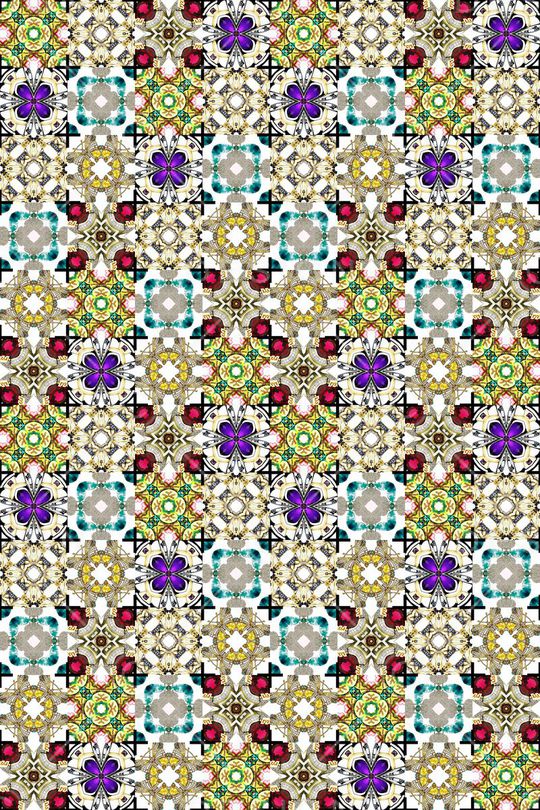 珠宝碎钻石印花华亿平台图片