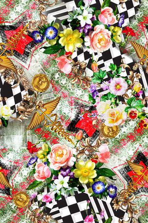 时尚印花华亿平台图片