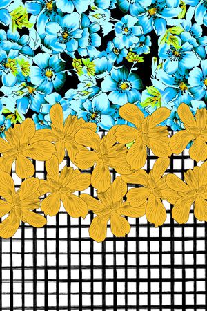 格子印花华亿平台图片