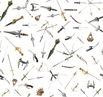 430400-时尚潮流兵器印花