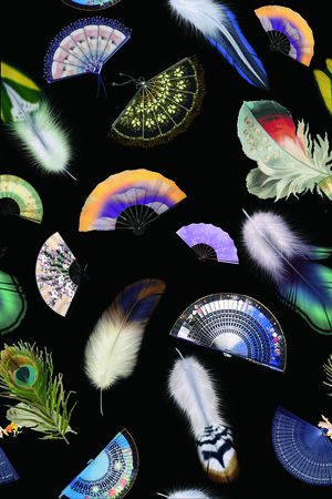 复古印花华亿平台图片