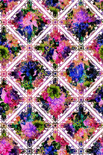 430451-中国结花卉图案