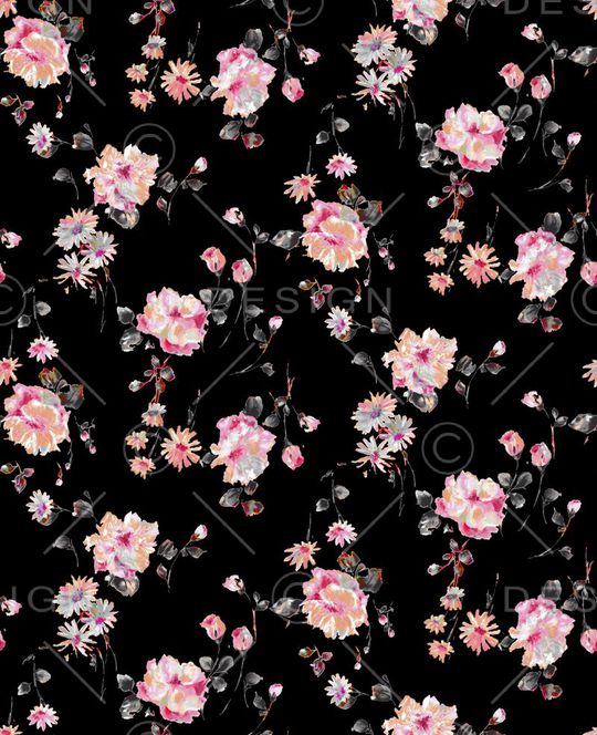 小清新印花华亿平台图片