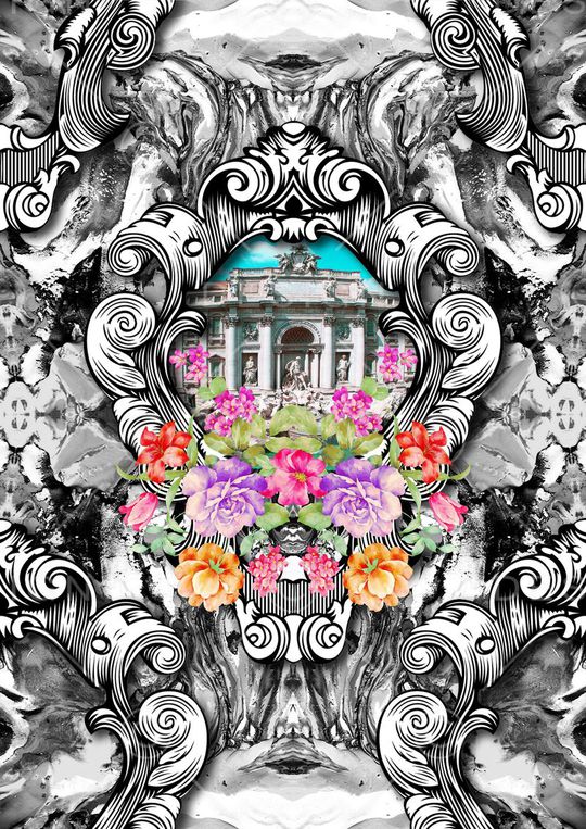 雕塑印花华亿平台图片