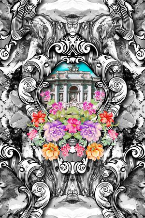 雕塑印花华亿平台图片