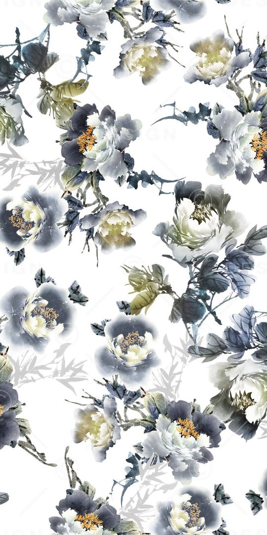 大气素雅印花华亿平台图片