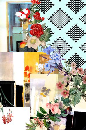 几何印花华亿平台图片