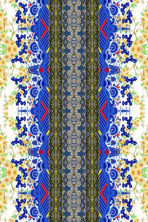 民族风印花华亿平台图片