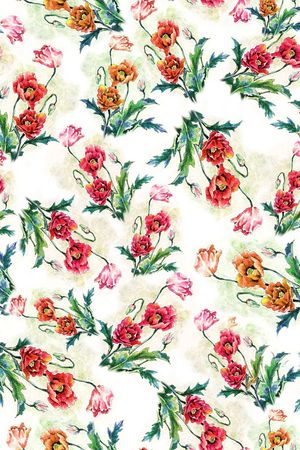 小碎花印花华亿平台图片