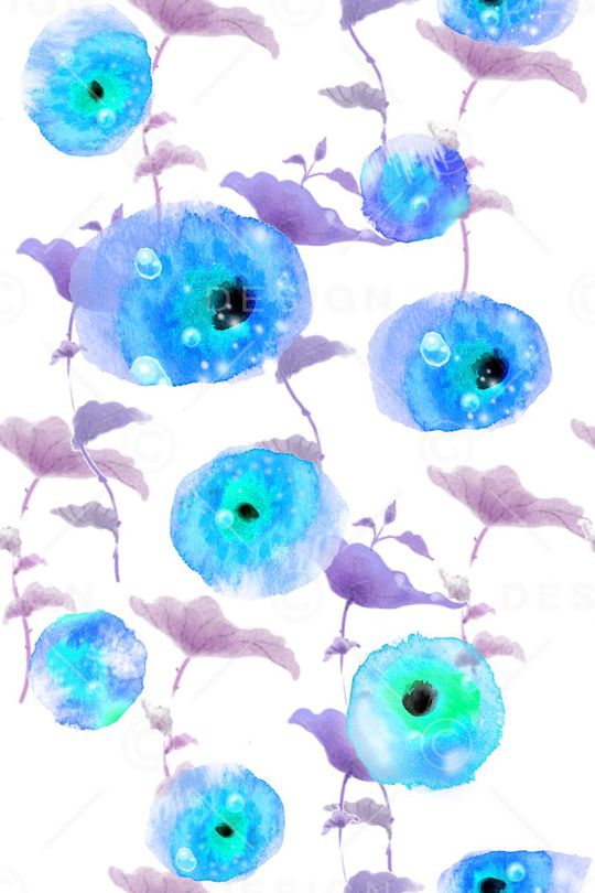 花瓣印花华亿平台图片