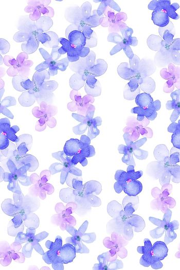 430668-清新时尚水彩小碎花系列