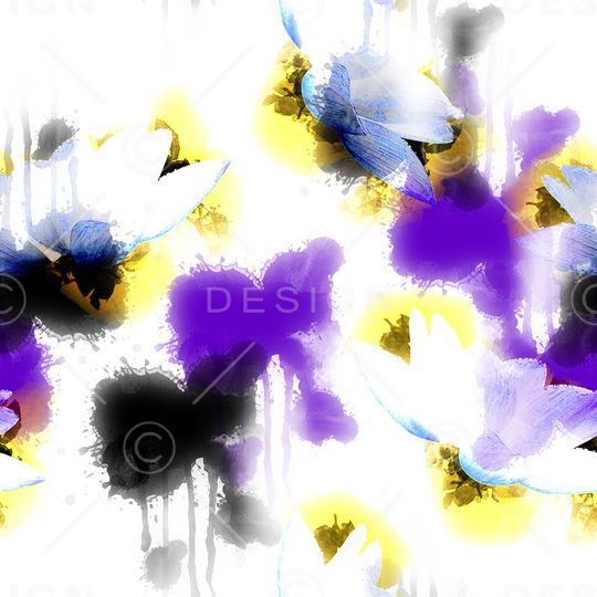 花瓣印花华亿平台图片