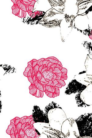 花瓣印花华亿平台图片