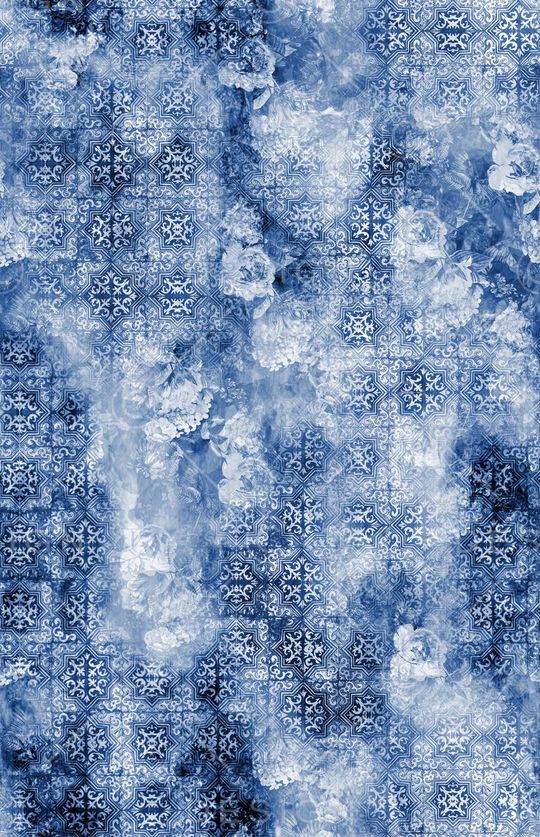 抽象中国风印花华亿平台图片