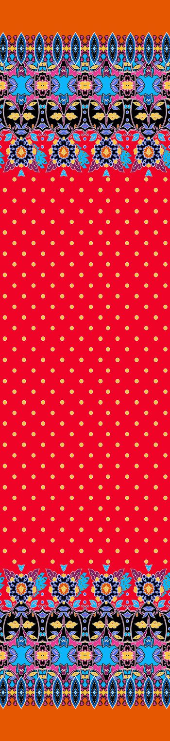 430748-中东双边定位花设计