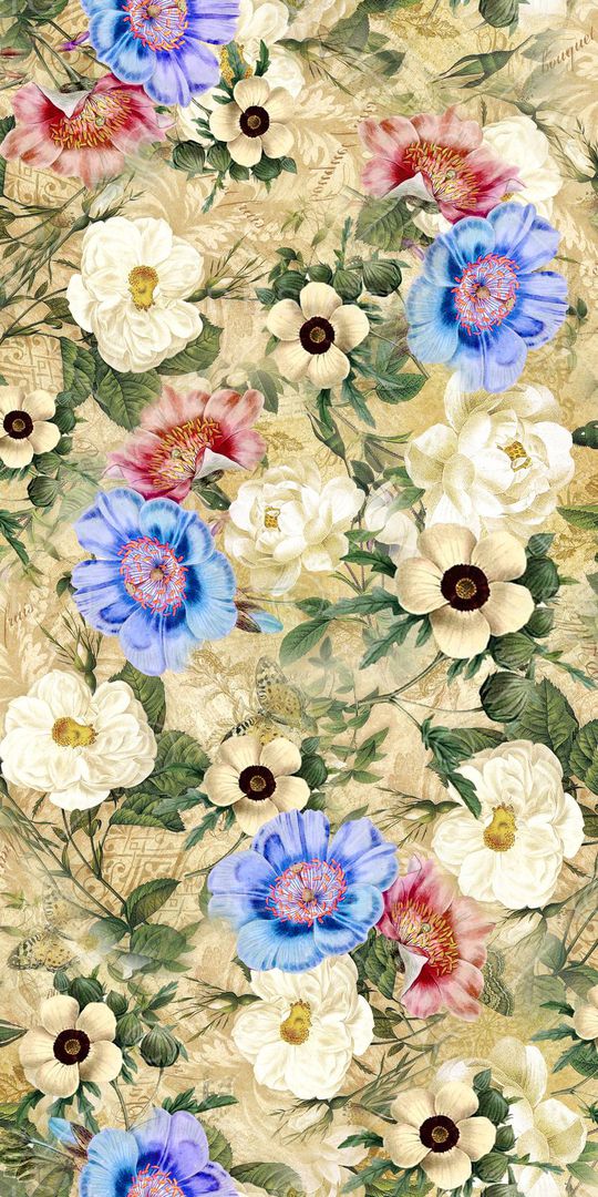 大气淡雅印花华亿平台图片