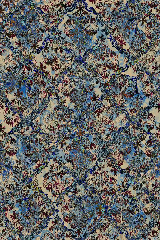 复古印花华亿平台图片