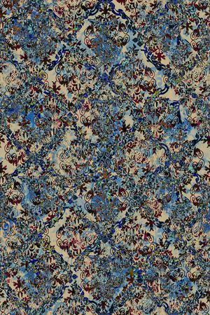 复古印花华亿平台图片