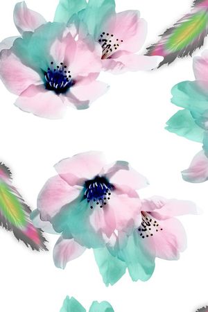 抽象印花华亿平台图片