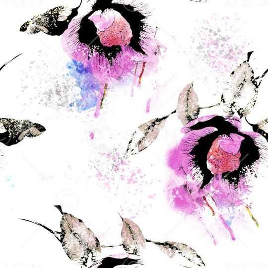 抽象印花华亿平台图片