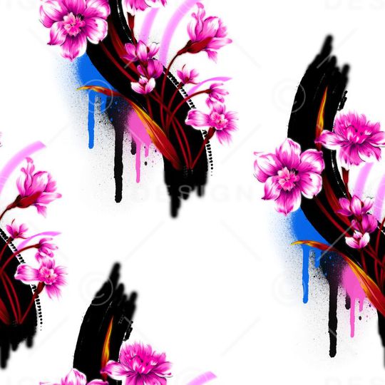 抽象印花华亿平台图片