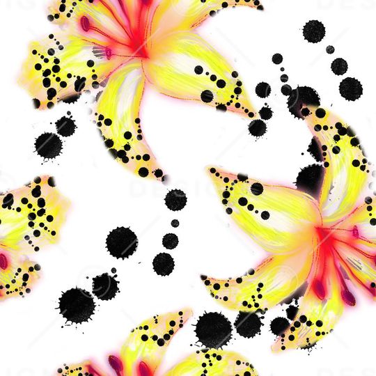 抽象印花华亿平台图片