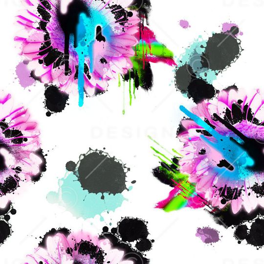 抽象印花华亿平台图片