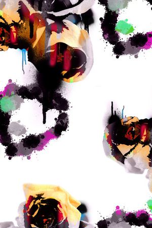 抽象印花华亿平台图片