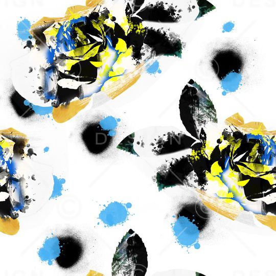 抽象印花华亿平台图片