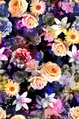 时尚 流行印花华亿平台图片