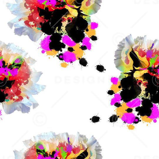 抽象印花华亿平台图片