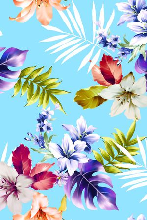 清新 时尚印花华亿平台图片