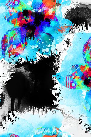 抽象印花华亿平台图片