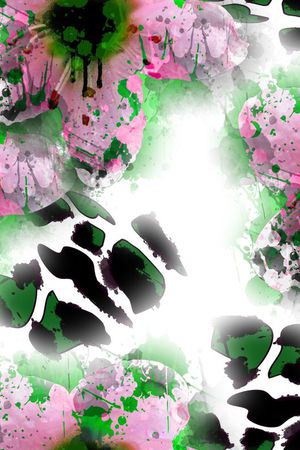 抽象印花华亿平台图片