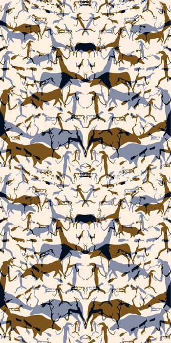 430842-时尚 潮流  动物 剪影 服装