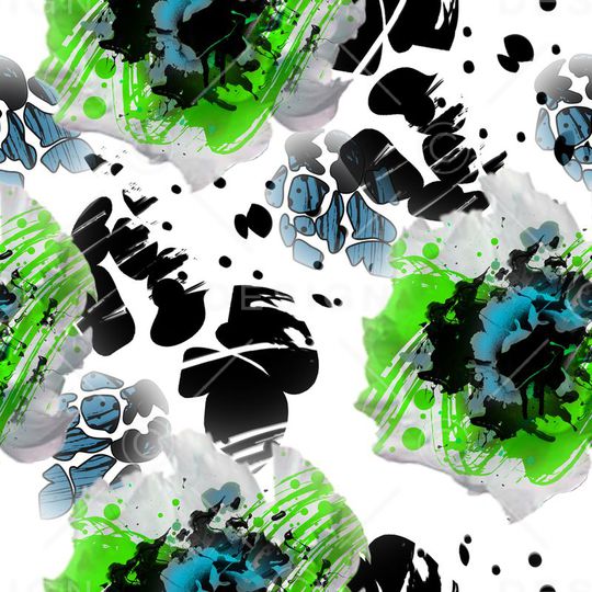 抽象印花华亿平台图片