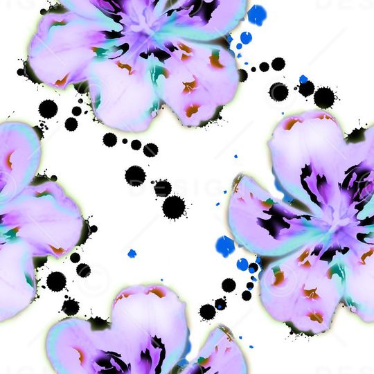 抽象印花华亿平台图片