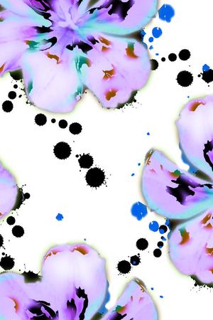 抽象印花华亿平台图片