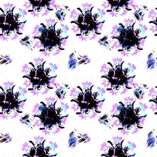 抽象印花华亿平台图片