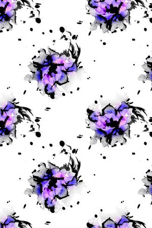 抽象印花华亿平台图片