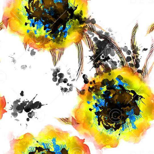 抽象印花华亿平台图片