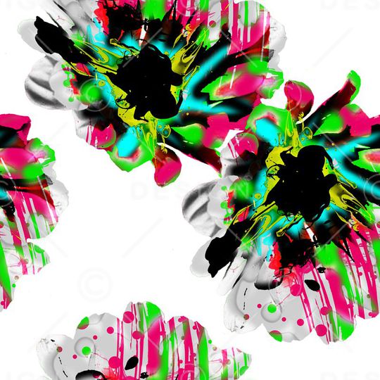 抽象印花华亿平台图片