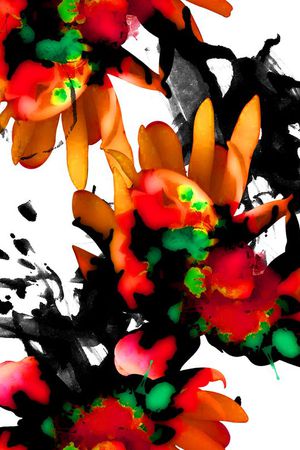 抽象印花华亿平台图片