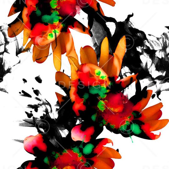 抽象印花华亿平台图片