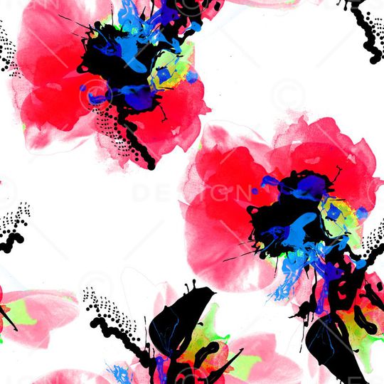 抽象印花华亿平台图片